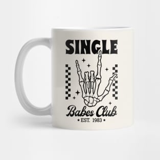 Single Babes Club Skeleton Mug